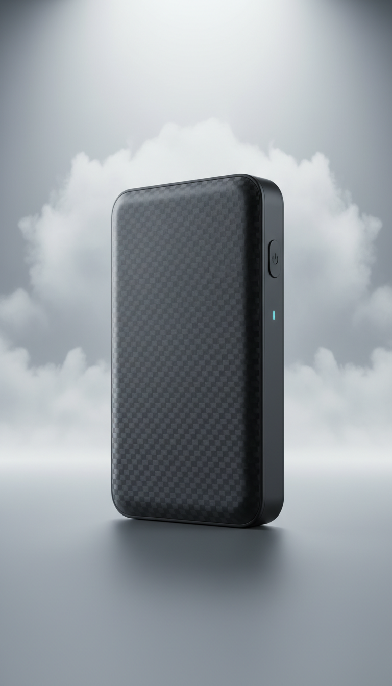 Carbon Fiber Portable Power Bank 20,000mAh