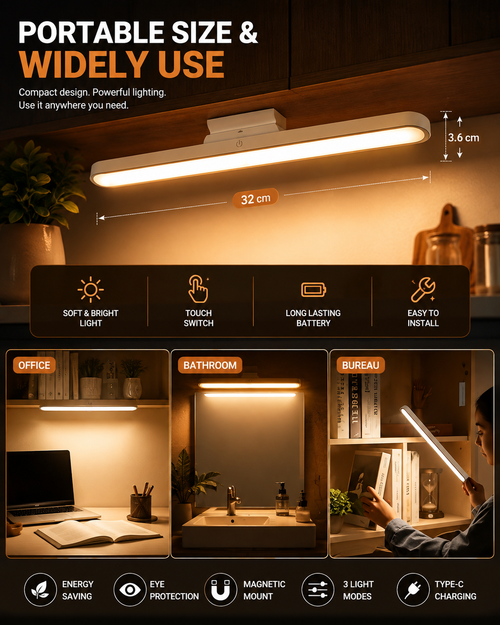 LED Reachable Touch Lamp